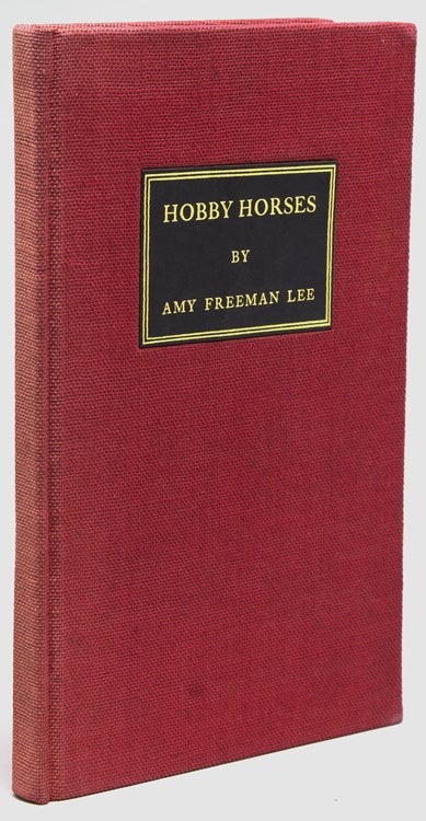 Item #246366 Hobby Horses. Derrydale Press, Amy Freeman Lee.