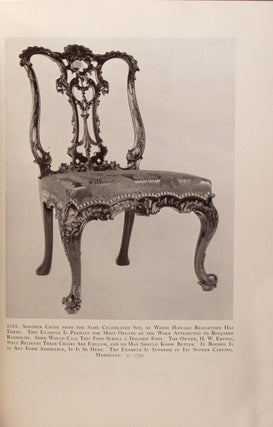 Furniture Treasury (Mostly of American Origin). All periods of American Furniture with some foreign examples in America. Also american hardware and household utensils. Vol III Being a record of designers, details of designs and structure, with lists of clock makers in America, and a glossary of furniture terms, richly illustrated (pp. 550)