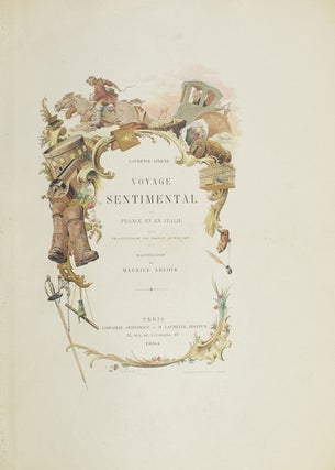 Item #246455 Voyage Sentimental en France et en Italie. Traduction de Émile Blémont. Lawrence...