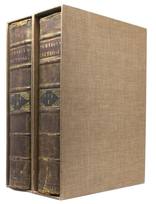 A Dictionary of the English Language: in which the words are deduced from their originals, and illustrated in their different significations by examples from the best writers