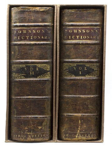 A Dictionary of the English Language: in which the words are deduced from their originals, and illustrated in their different significations by examples from the best writers