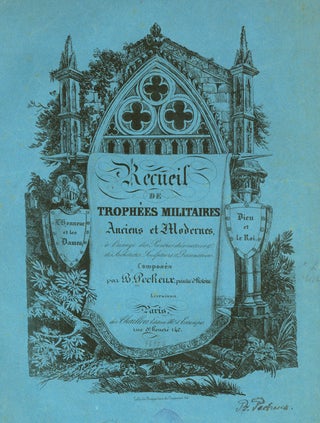 Item #247221 [Cover title:] Recueil de Trophées Militaires Anciens et Modernes …....