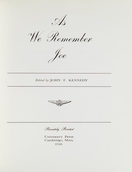 As We Remember Joe