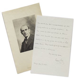 Item #248857 Autograph Letter, signed. Eugene Field
