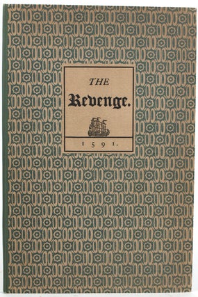 Item #249934 A Report of the truth concerning the last sea-fight of the Revenge. Bruce Rogers,...