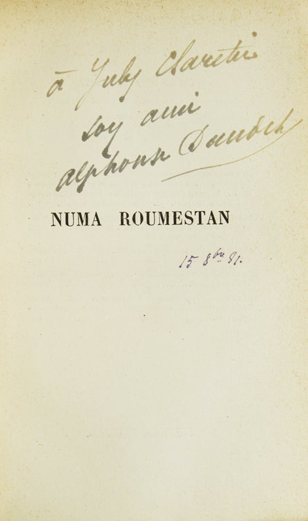 Numa Roumestan. Mœurs Parisiennes