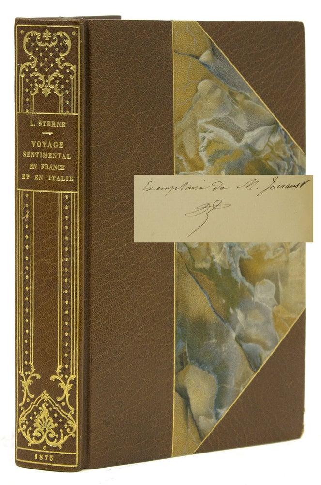 Item #250125 Voyage Sentimental en France et en Italie. Traduction nouvelle par Alfred Hédouin. Lawrence Sterne.