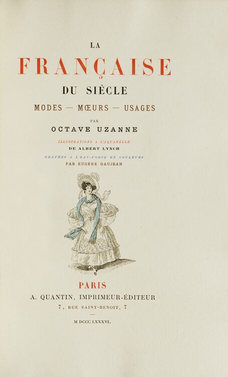 La Francaise du Siècle. Modes — Moeurs — Usages (2/9)