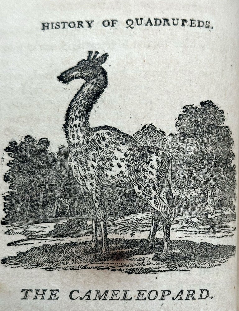 A General History of Quadrupeds. The Figures engraved on wood chiefly copied from the original of T. Bewick, by A. Anderson. With an Appendix, containing some American Animals not hitherto described