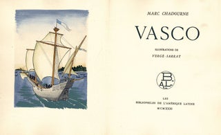 Item #250503 Vasco. Marc Chadourne
