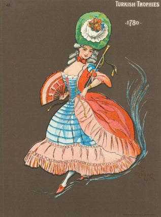 Cards for Turkish Trophies . Complete set of 25 costumes dated 1700-1903,