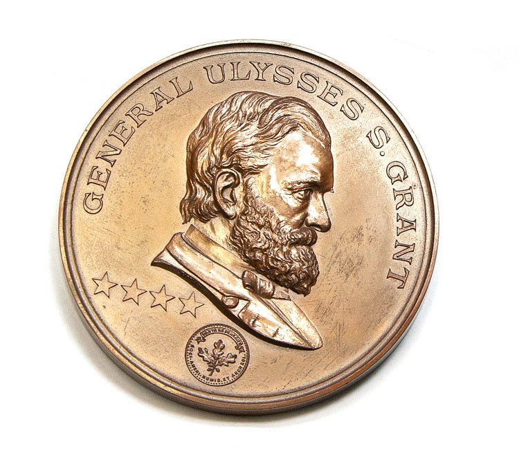 Ulysses S. Grant memorial medal - Ulysses S. Grant