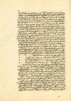Item #251822 [Hashia ‘ala al-Baydawi. Fragment] [Gloss upon al-Baydawi]. Qur’anic Commentary