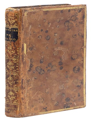 Item #25231 Poésies de Sapho. Suivies de différentes poésies dans le même genre. Sappho