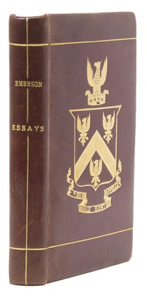 Item #252318 Essays First and Second Series. Ralph Waldo Emerson