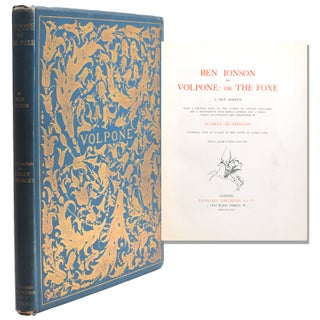Item #25244 Volpone: or The Foxe. With a critical essay on the author by Vincent O'Sullivan...