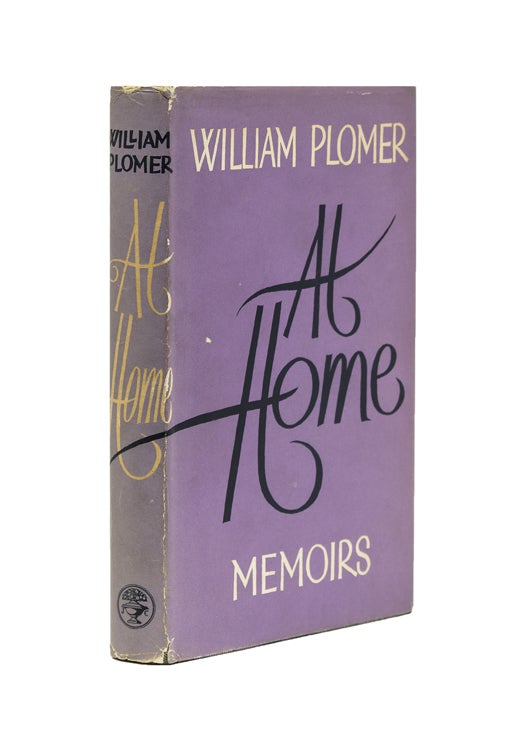 Item #252953 All Home. Memoirs. William Plomer.