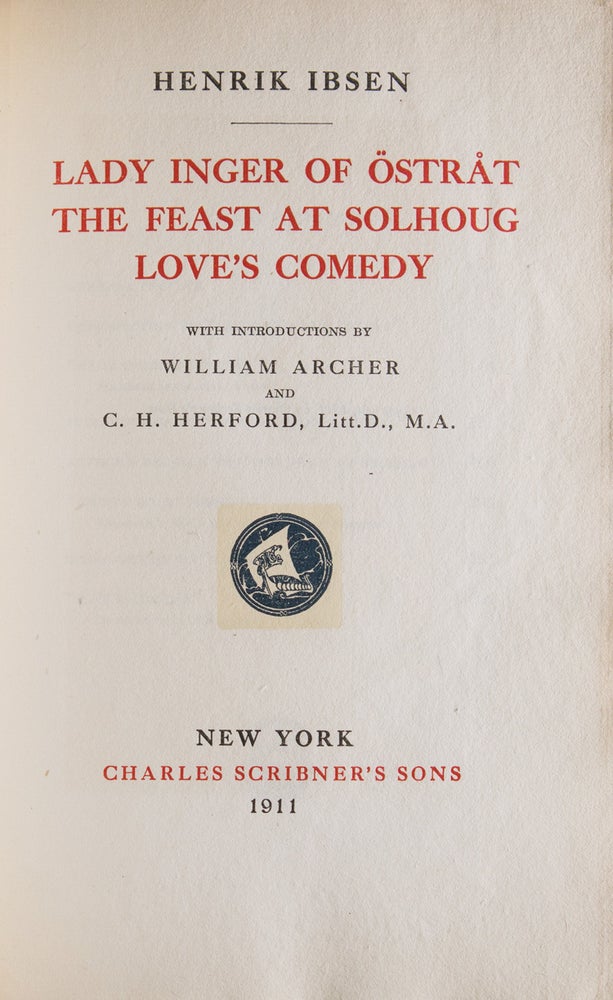 The Works of ... with Henrik Ibsen, by Edmund Gosse