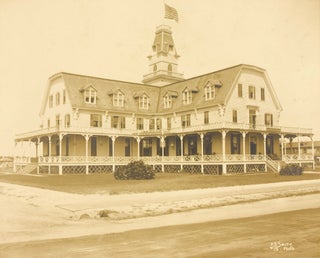 10 Photographs of the Chalfonte Haddon Hall in Atlantic City and Tremont 1885-1890 (3 views), Crystal Cottage Ocean Beach (now Belmar) other property of S.P. Leeds