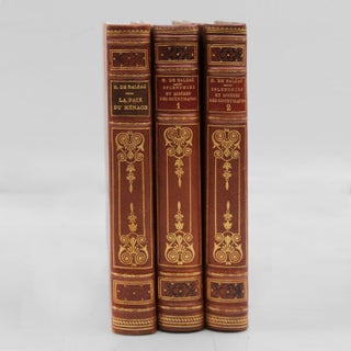 Item #25444 Miscellaneous works, including: La Paix du Ménage, Splendeurs et Misères des...