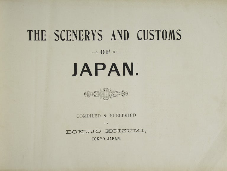 The Scenerys and Customs of Japan [Sikishima bikan]