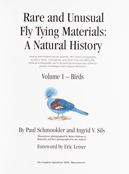 Rare and Unusual Fly Tying Materials: A Natural History treating both  standard and rare materials, their