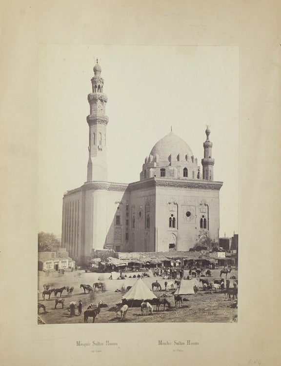 Item #256030 Mosqu&eacute;e Sultan Hassan au Caire. Wilhelm Hammerschmidt.