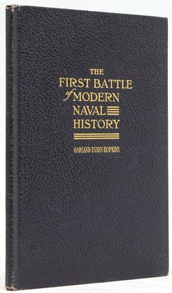 Item #25651 The First Battle of Modern Naval History. Civil War, Garland Evans Hopkins