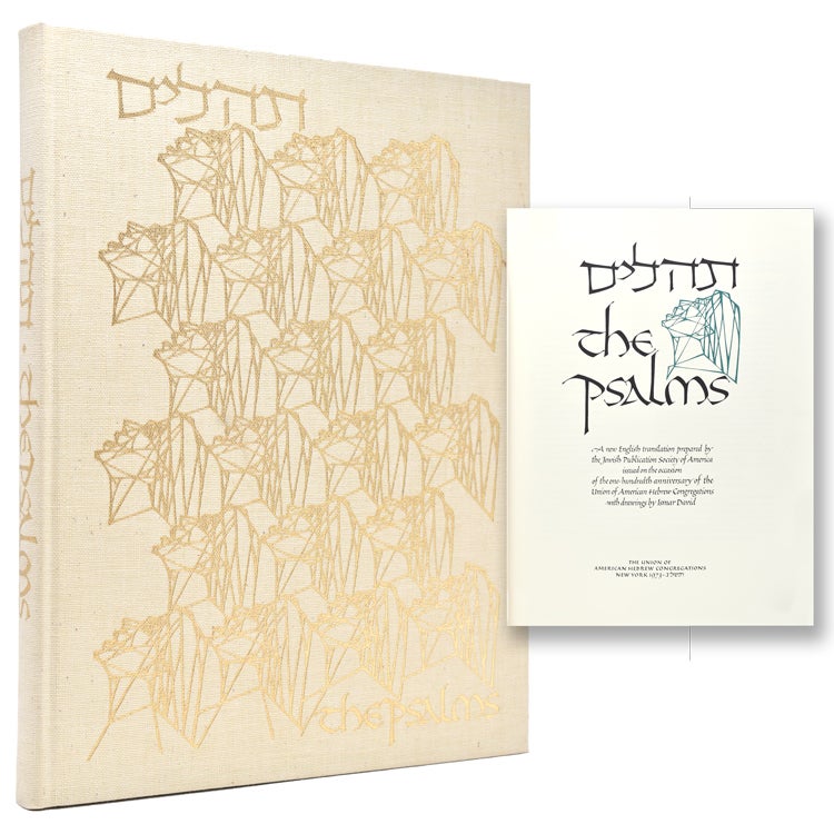 The Psalms. A New English Translation Prepared by the Jewish Publication Society of America Issued on the Occasion of the One-Hundredth Anniversary of the Union of American Hebrew Congregations with Drawings by Ismar David