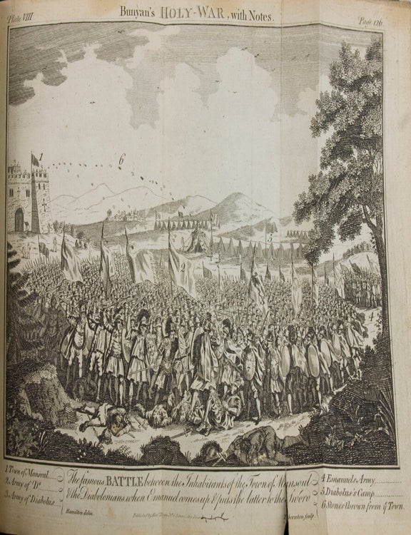 The Holy War: made by Shaddai upon Diabolus, for the Regaining of the metropolis of the World…An Entire New and Correct editions, illustrated with Notes, explanatory, Experimental and Practical in the same Manner as those lately added to “The Pilgrim's Progress” by W. Mason