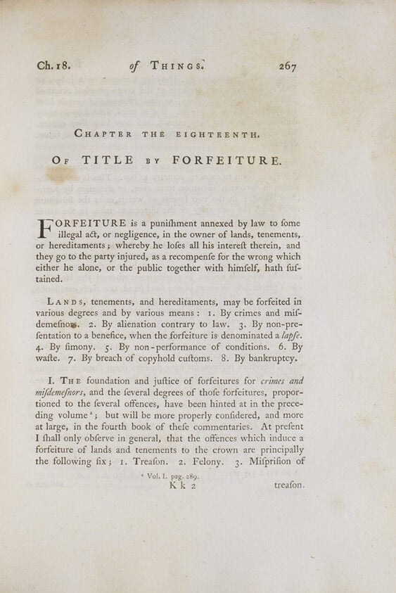 Commentaries on the Laws of England