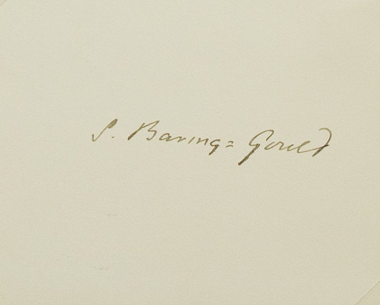 Item #257204 Autograph. The Rev. Sabine Baring-Gould.