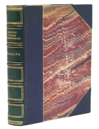 Item #257733 The Struggles of Brown, Jones, and Robinson. Anthony Trollope.