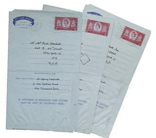 Item #257741 3 Autograph Letters, signed (“Sydney Cockerell”), to Stella and Paul Standard....