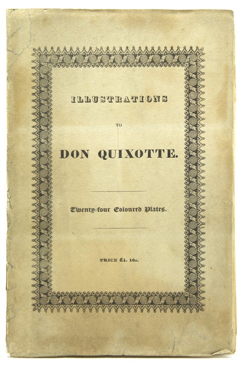 Illustrations to Don Quixotte [front cover title]