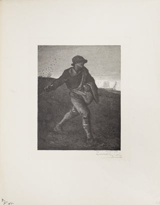 Item #257995 Wood Engraving: The Sower. Timothy Cole