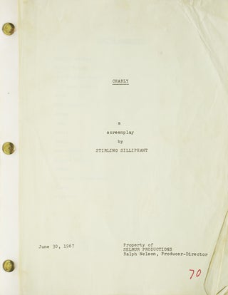 Item #258253 Charly A Screenplay. Stirling Silliphant