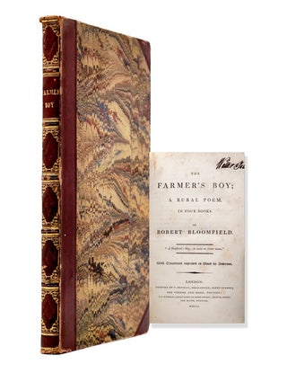 Item #258432 The Farmer's Boy; A Rural Poem. [Introduction by Capel Lofft.]. Robert Bloomfield
