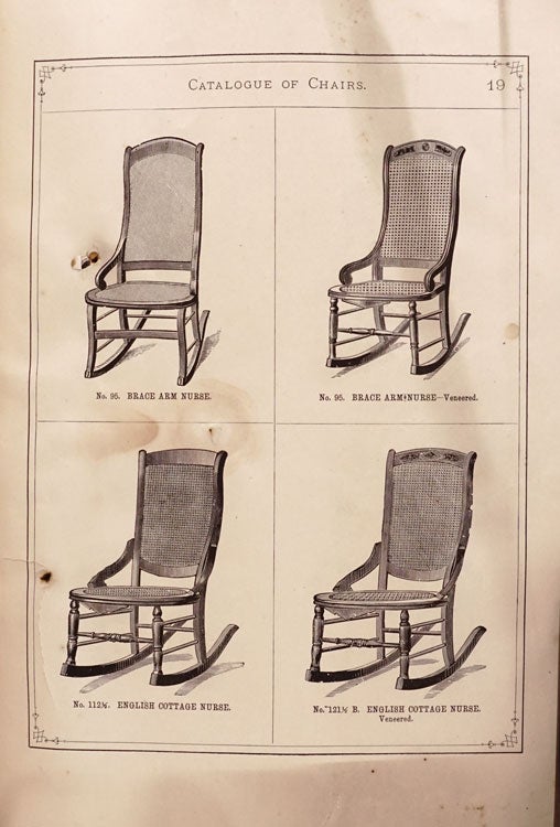 Illustrated Catalogue of J.S. Ford, Johnston & Co. Manufactures of Chairs