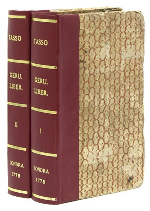 Item #25878 La Gerusalemme Liberata. Torquato Tasso