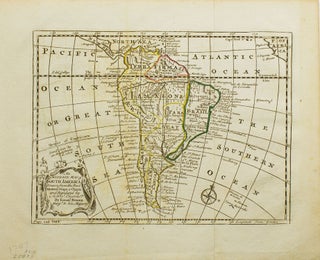 Item #25893 An Accurate Map of South America drawn from the Best Modern Maps and Charts and...