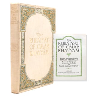Item #258953 Rubáiyát of Omar Khayyam, Rendered into English Verse by Edward Fitzgerald. [Text...