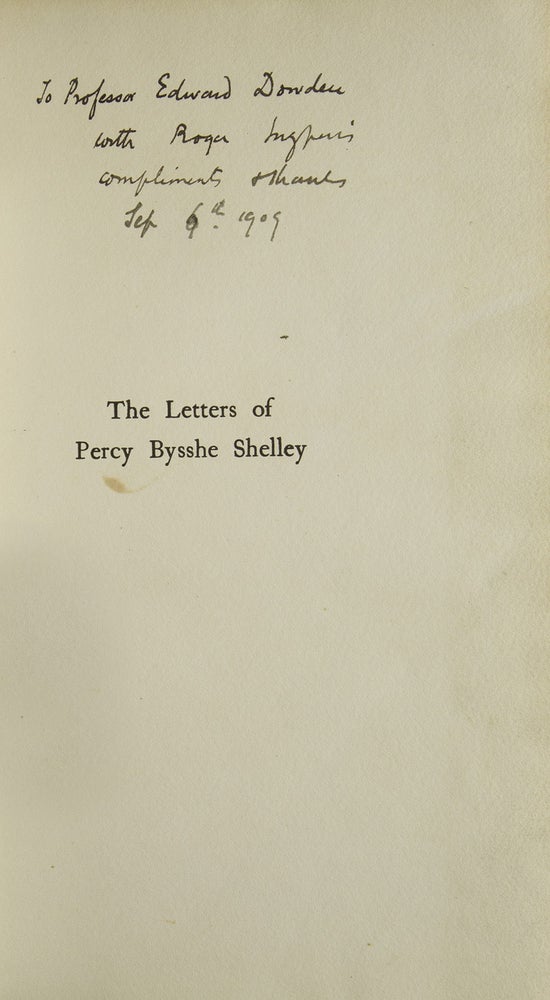 The Letters of...Collected and Edited by Roger Ingpen. With Illiustrations (4/6)