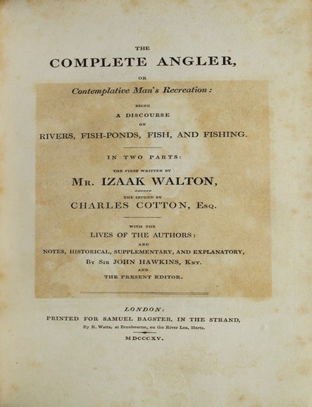The Complete Angler