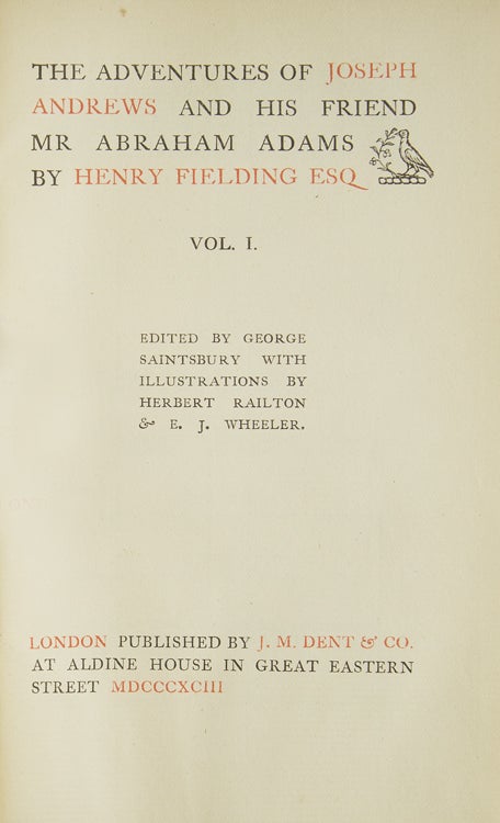 The Works of ... Edited by George Saintsbury