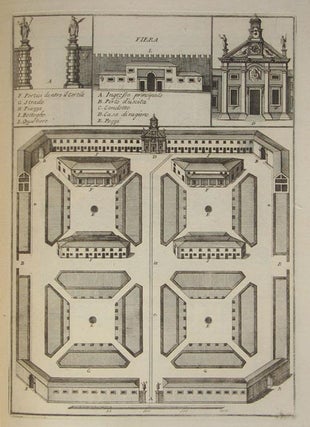 Item #26074 Collection of 22 engraved architectural plates of buildings and monuments in Verona....