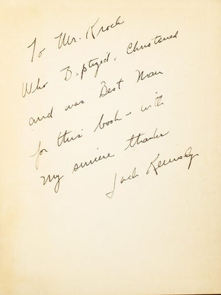 Item #260820 Why England Slept. John F. Kennedy