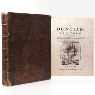 Item #260861 The Dunciad, Variorum. With the Prolgomena of Scriblerus. Alexander Pope