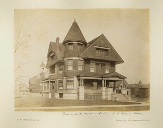 Item #260930 Ten photographs of the Chicago residence of P.S. Hudson. G. M. Watson, photographers Co