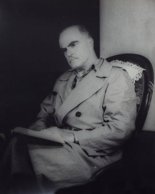Item #261192 Portrait photograph of Thornton Wilder. Thornton Wilder, Carl Van Vechten
